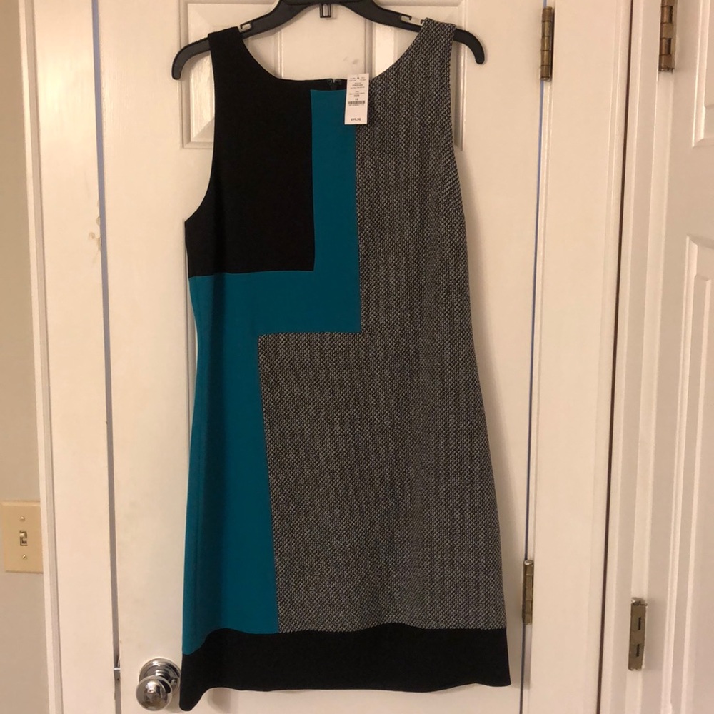 NWT White House Black Market Tweed Shift Dress 10